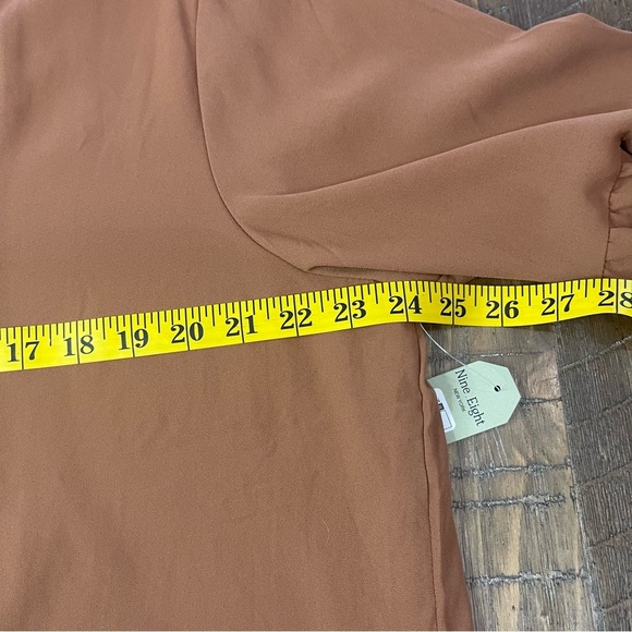 Nine Eight Dress XXXL Rust Brown - Picture 10 of 12